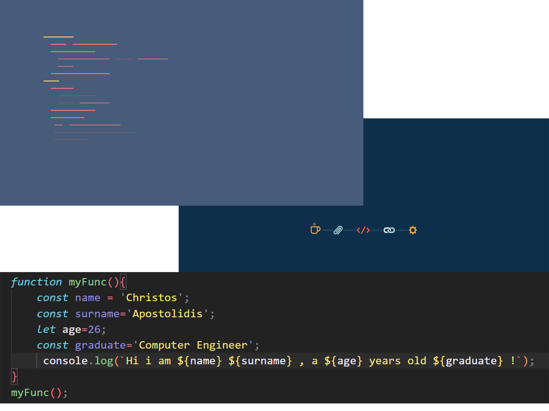 About me Code